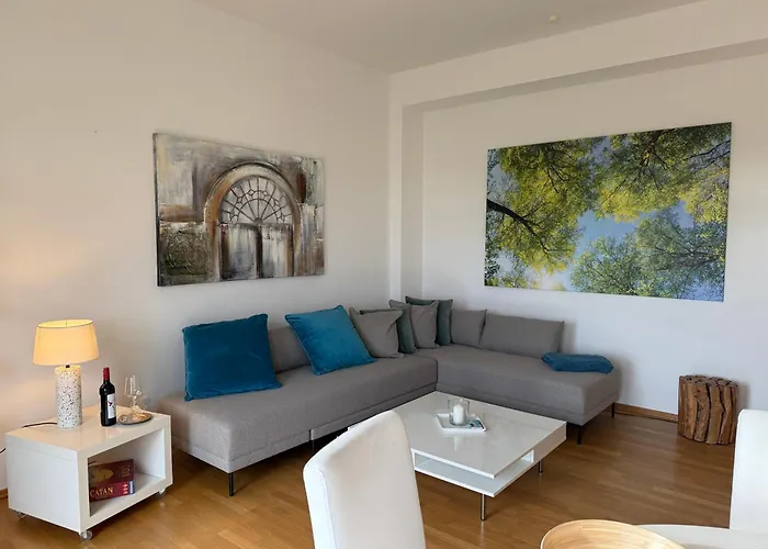 Apartmán Wunderschoene Am Kurpark *